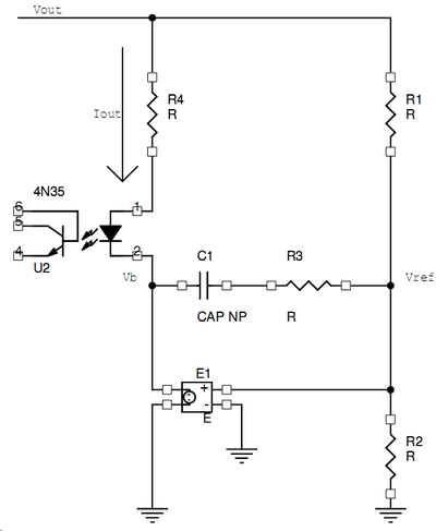 Schema elettrico linearizzato Schema elettrico linearizzato